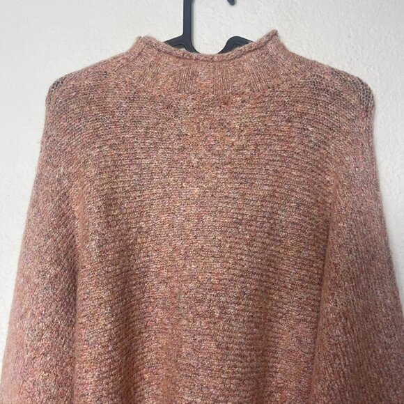 Workshop Mock Neckline Long Sleeve Wool Blend Sweater - Picture 5 of 8